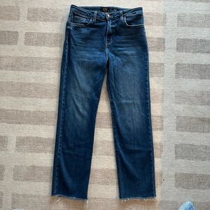 LTJ Women's Dark Blue Straight Leg Jeans